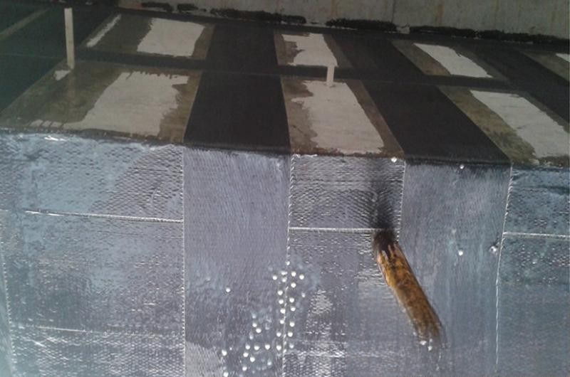 龙华楼板使用碳纤维加固